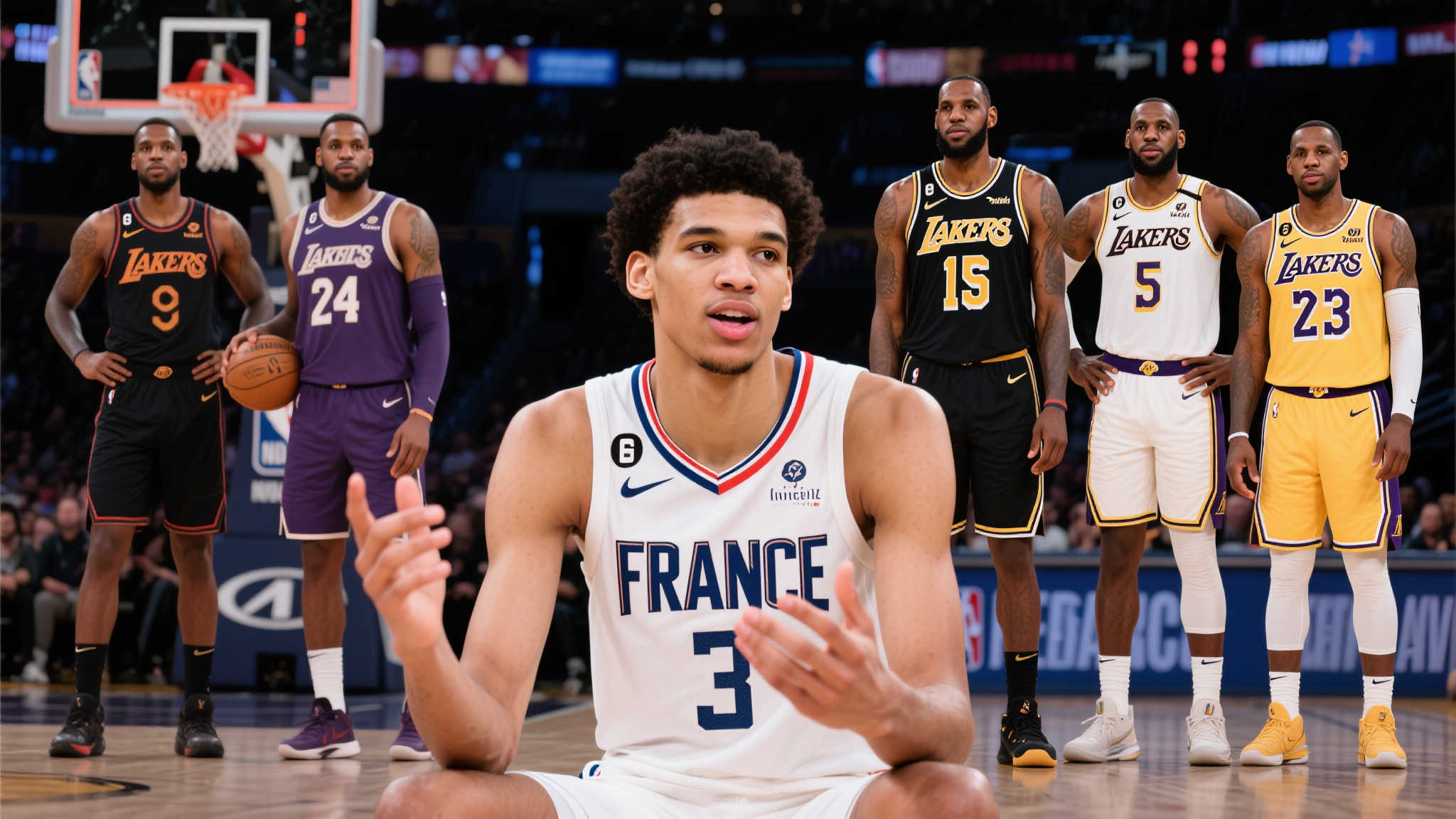 文班亚马畅谈心目中NBA五大传奇球星 近年来,被誉为篮球界最闪耀新星之一的法国天才球员文